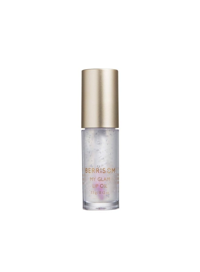 Berrisom My Glam Lip Oil 3.5g / 0.12oz, Moisturizing & Nourishing Lip Treatment, Lightweight Non-Sticky Gloss, Hydrating Lip Oil for Dry Lips, Clear Shine Finish - Image 1
